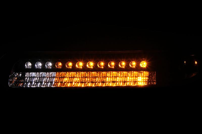 Anzo LED Parking Lights 511055 Lights, LED, Clear Lens, Black Housing, Chevy, Set thumbnail 3