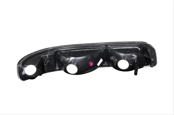 ANZO 1999-2002 Chevrolet Silverado 1500 Euro Parking Lights Chrome w/ Amber Reflector thumbnail 2
