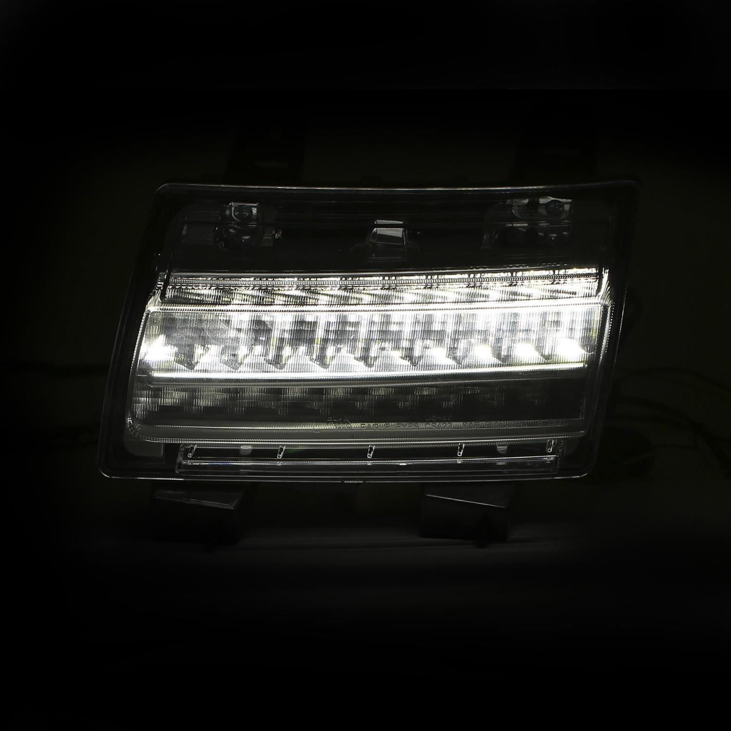 ANZO 18-19 Jeep Wrangler JL Halogen Chrome Clear w/ Sequential Signal thumbnail 7