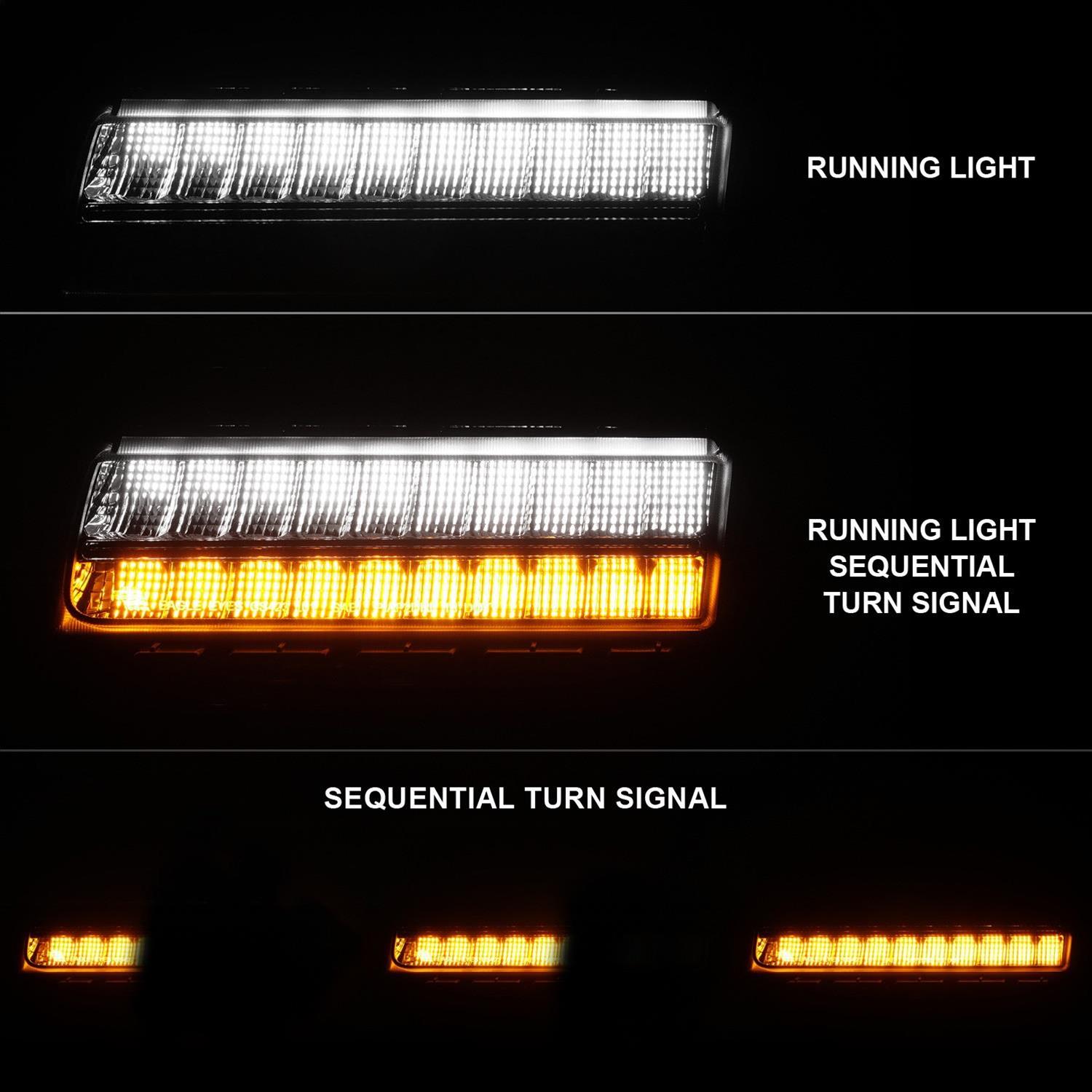 ANZO Wrangler 18-21/Gladiator 20+ LED Side Marker Lights Smoke w Sequential Signal thumbnail 5