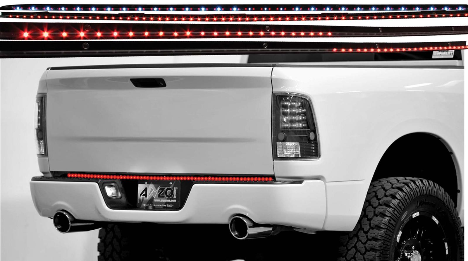 Anzo LED Tailgate Light Bars 531006 Bar, Clear LED, 60 in. Length, 5-Function, Each