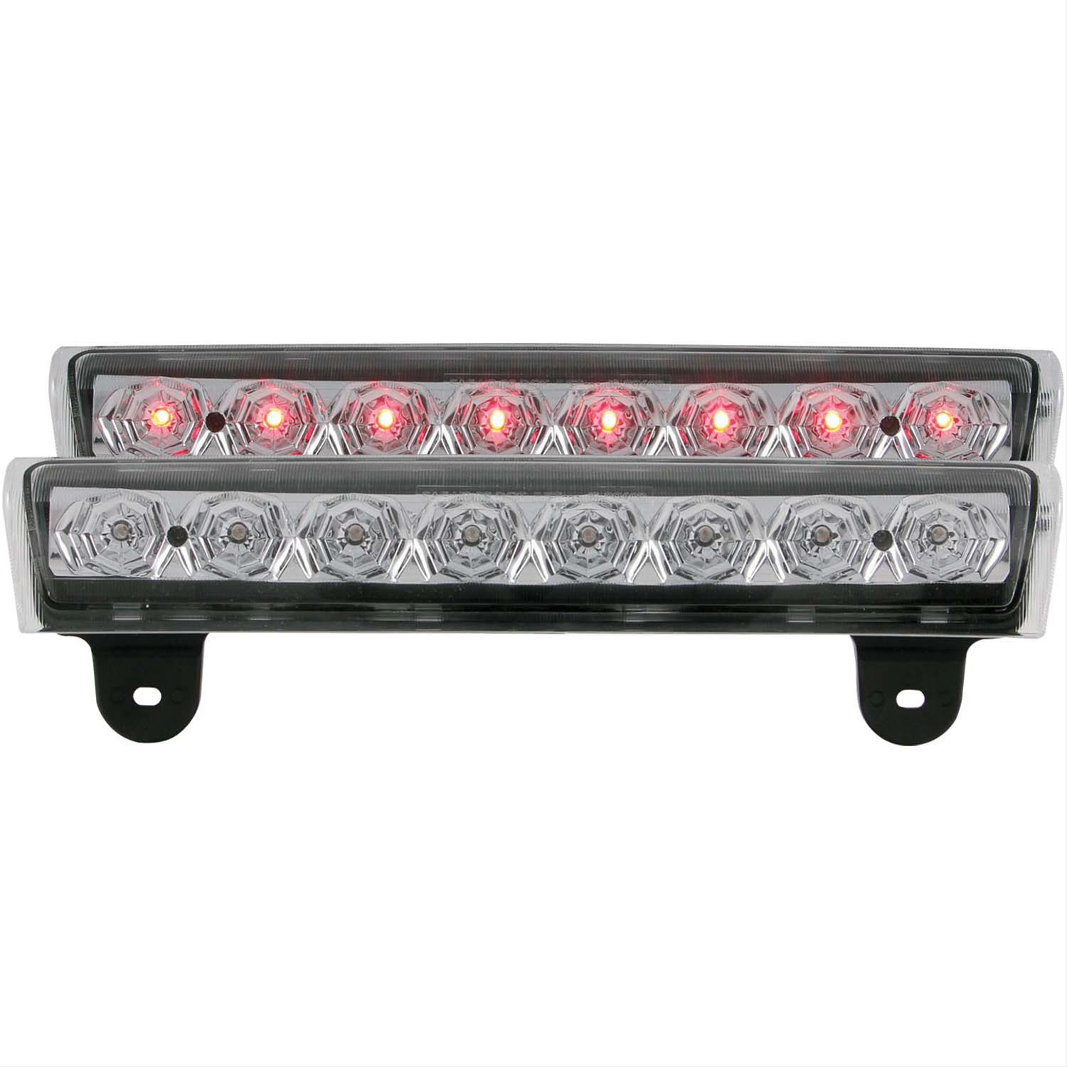 ANZO 2000-2006 Chevrolet Suburban LED 3rd Brake Light Chrome B - Series thumbnail 2