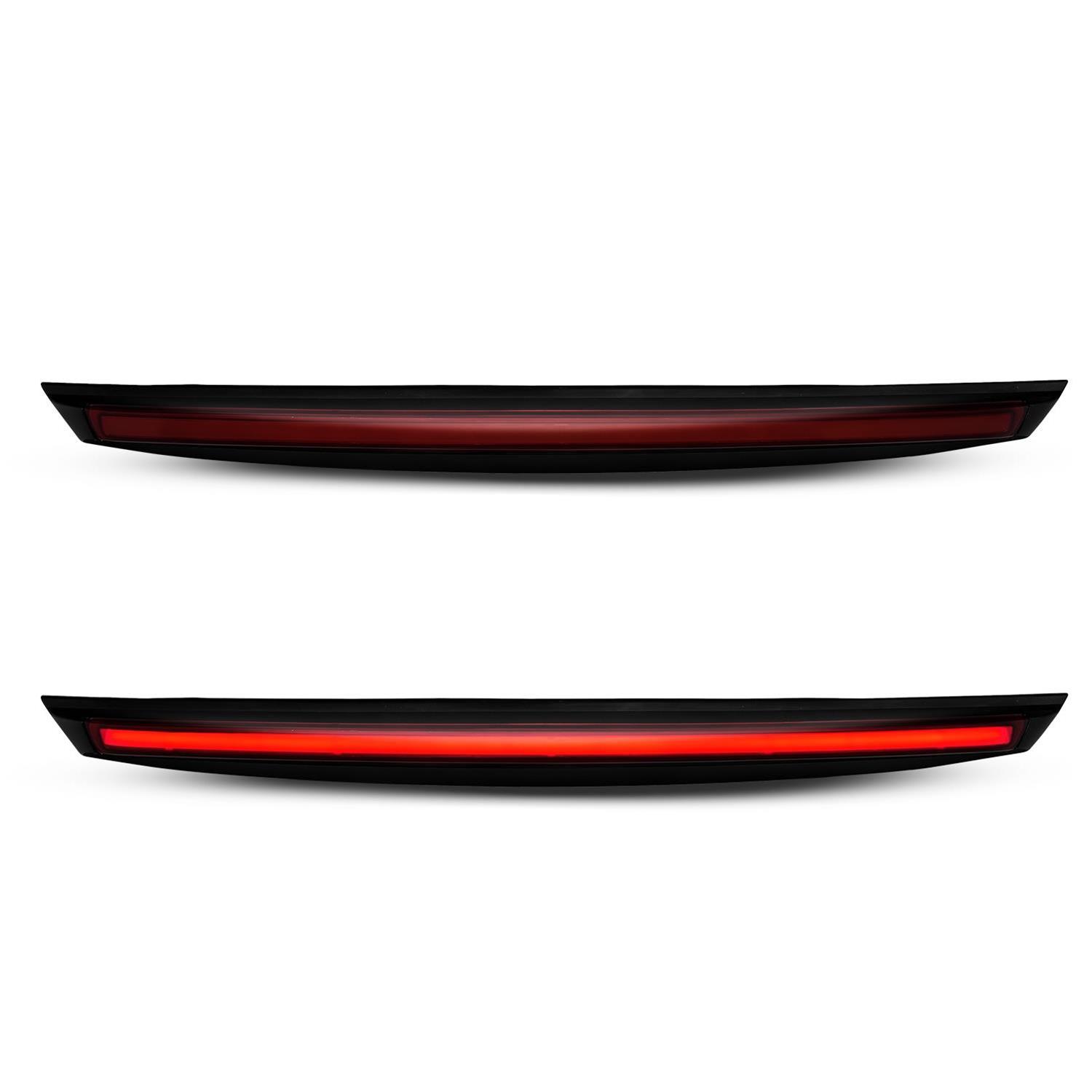 ANZO 2007-2014 Chevrolet Suburban 1500 LED 3rd Brake Light Black Housing Smoke Lens w/ Spoiler 1pc thumbnail 3