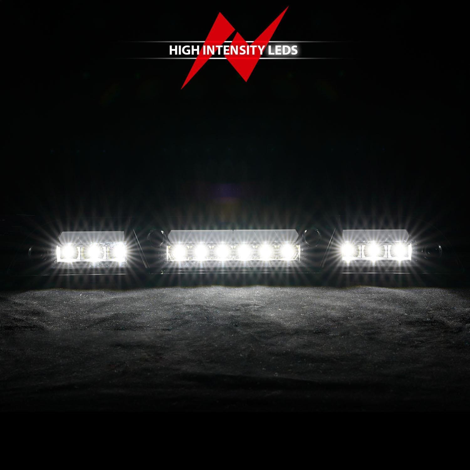 ANZO 15-20 Ford F-250 - F-550 LED Third Brake Light - Black Housing/Clear Lens thumbnail 4