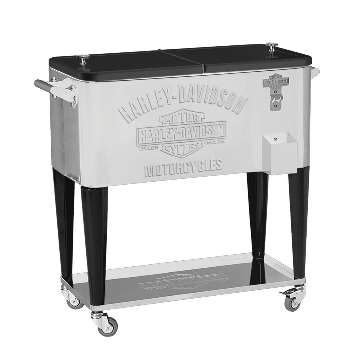 harley davidson rolling cooler