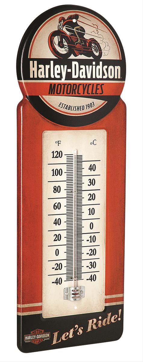 Summit Gifts HDL-10098 Harley-Davidson® Motorcycles Indoor/Outdoor  Thermometers