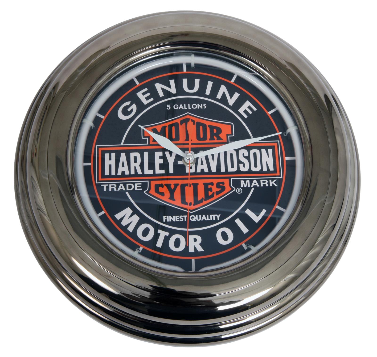 Summit Gifts HDL16617 HarleyDavidson® Genuine Oil Neon Clocks