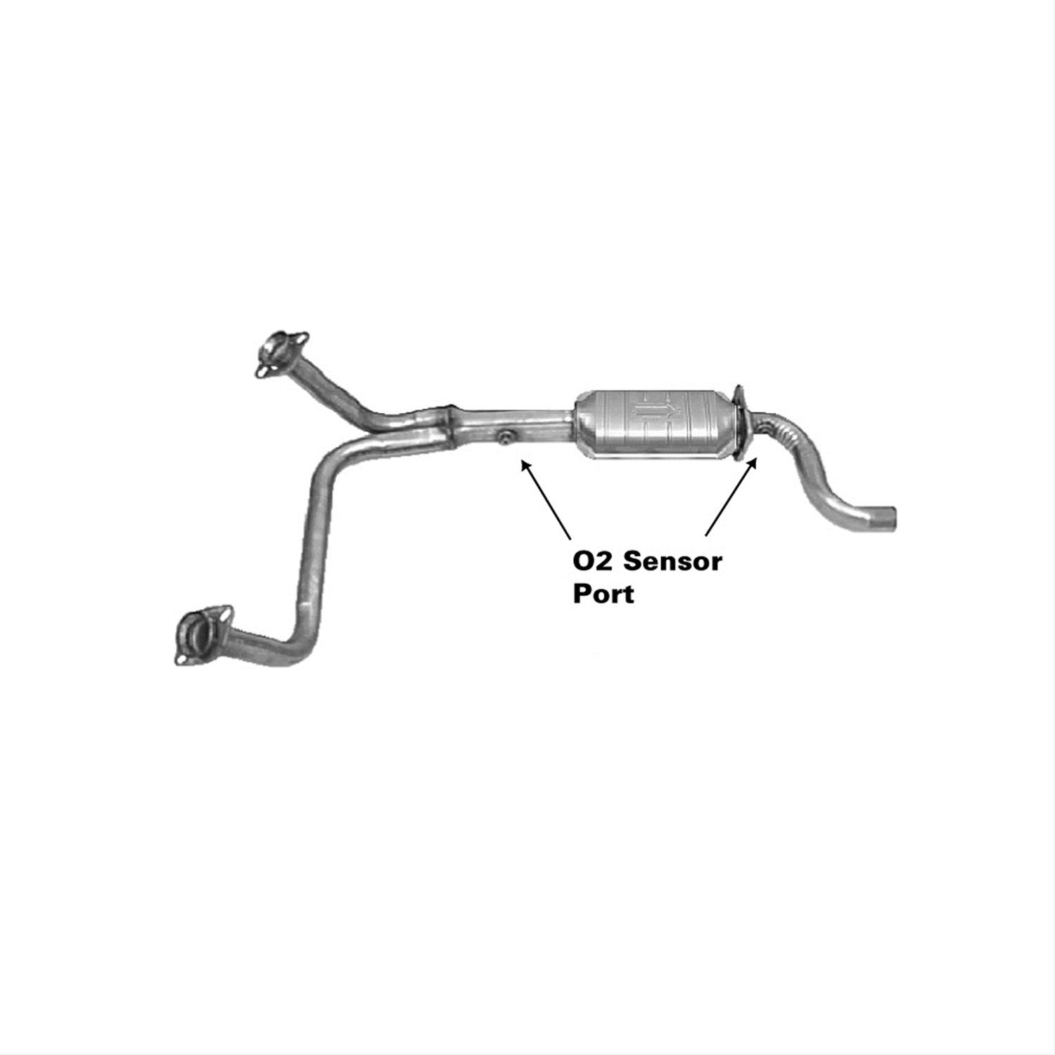 AP Exhaust 642933 AP Exhaust Direct-Fit Catalytic Converters
