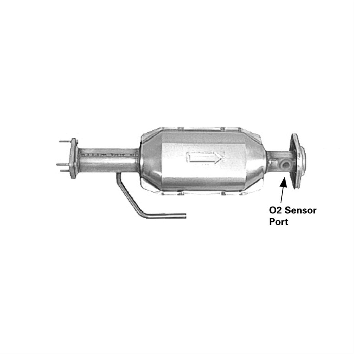 AP Exhaust 645373 AP Exhaust DirectFit Catalytic Converters Summit