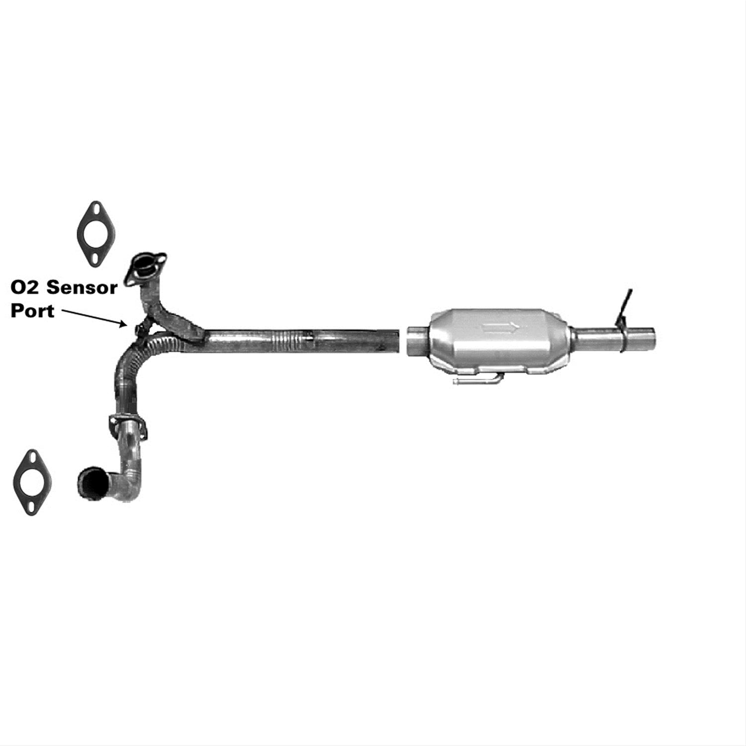 AP Exhaust 645911 AP Exhaust DirectFit Catalytic Converters Summit
