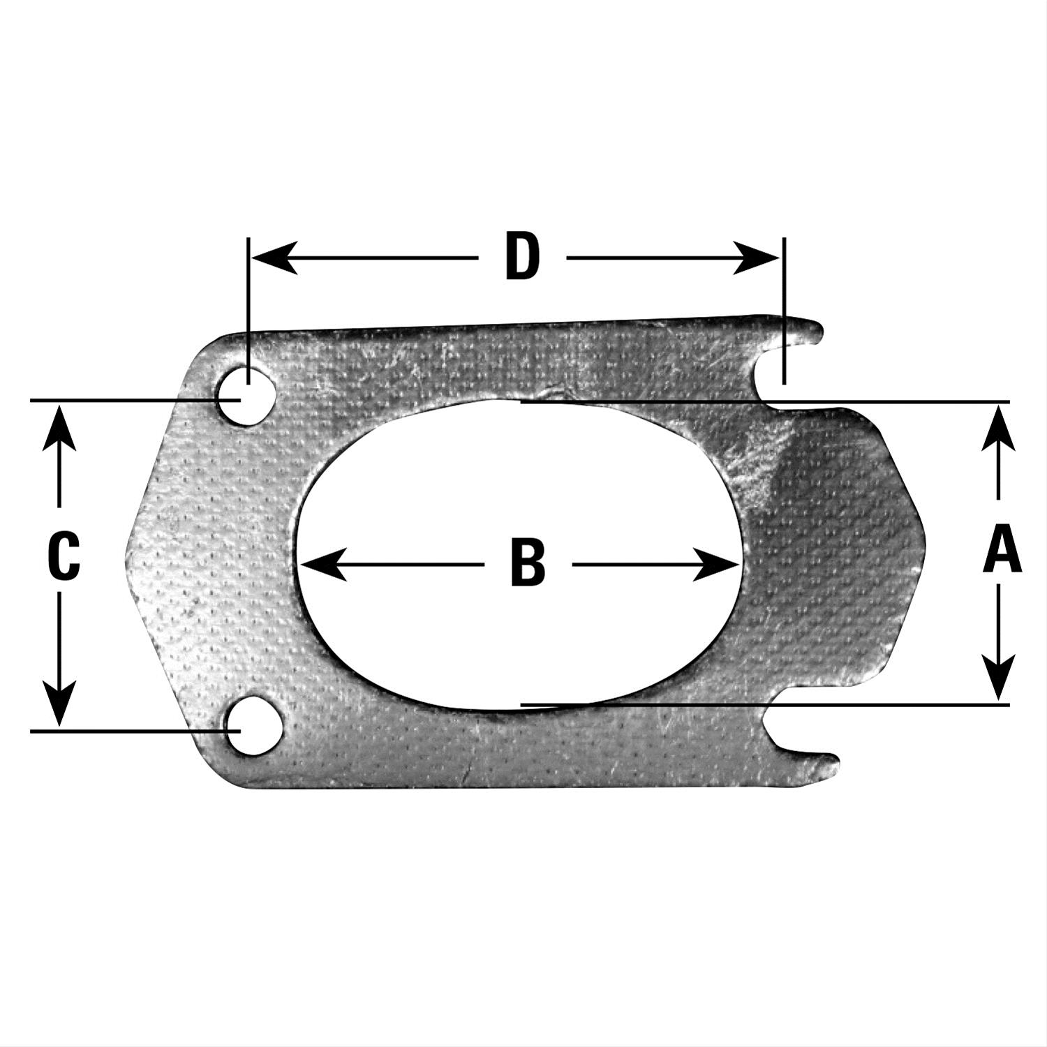 AP Exhaust 8761 AP Exhaust Flange Gaskets Summit Racing