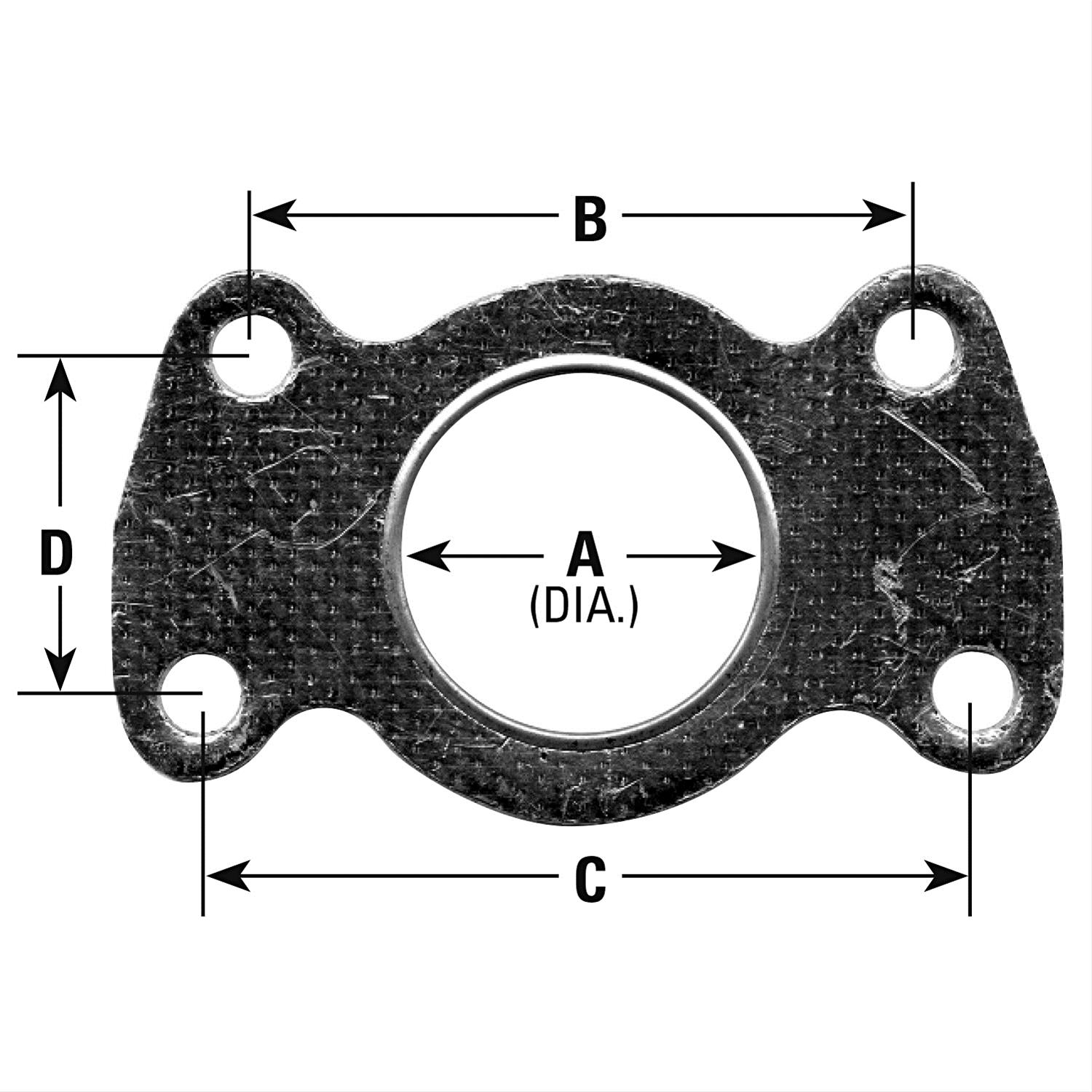 AP Exhaust 9054 AP Exhaust Flange Gaskets | Summit Racing