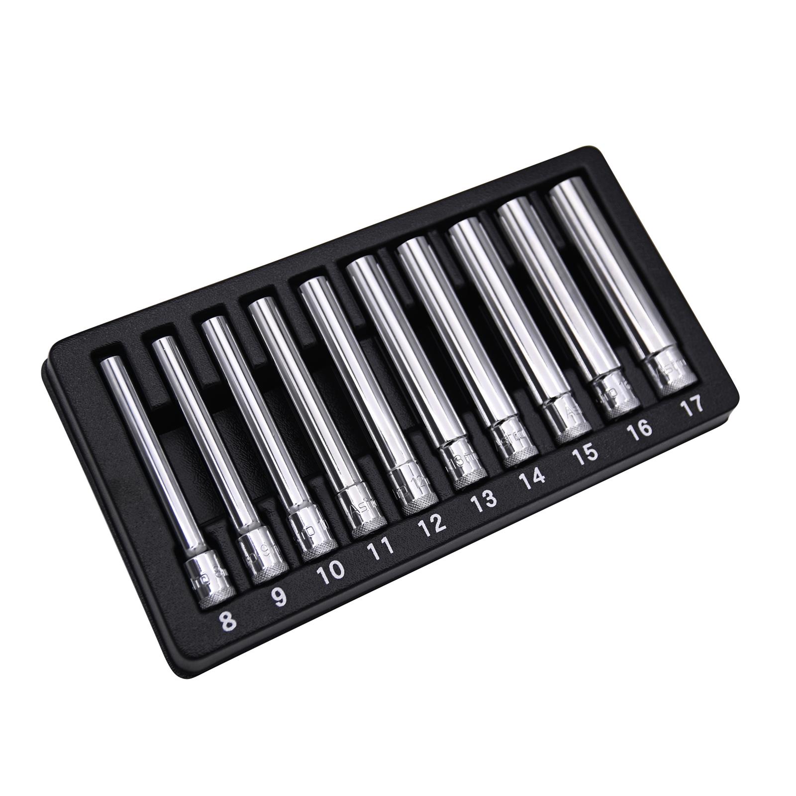 Astro Pneumatic Tool 74310 10-Piece 3/8" Drive Flex Socket