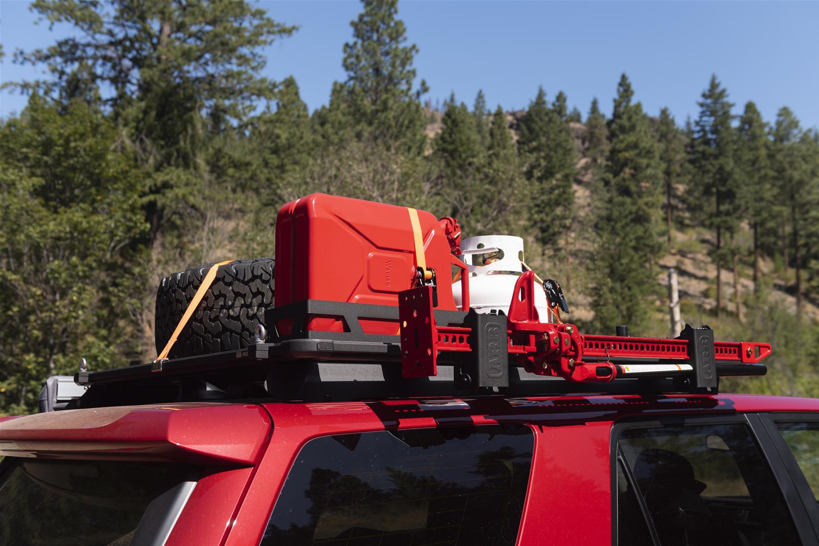 ARB 61in x 51in BASE Rack with Mount Kit Deflector and Trade Rails (1x arb1770020, 1x arb1780110, 1x arb17921030, 1x arb17921040) thumbnail 5