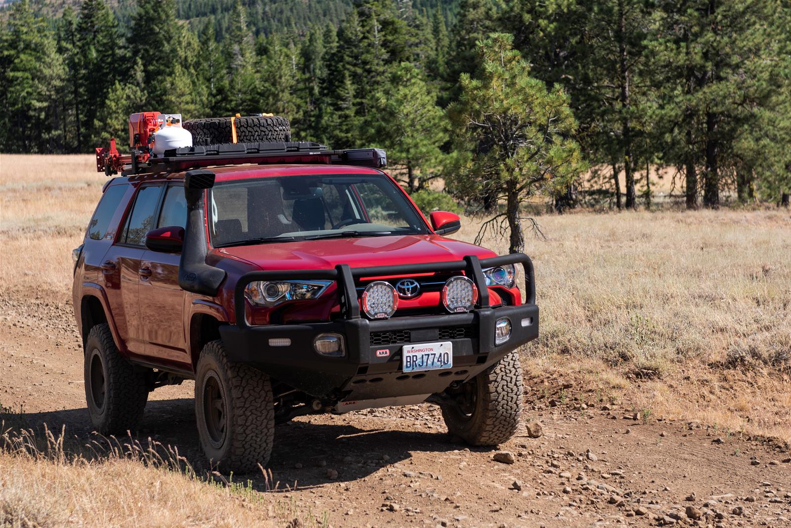 ARB 61in x 51in BASE Rack with Mount Kit Deflector and Trade Rails (1x arb1770020, 1x arb1780110, 1x arb17921030, 1x arb17921040) thumbnail 2