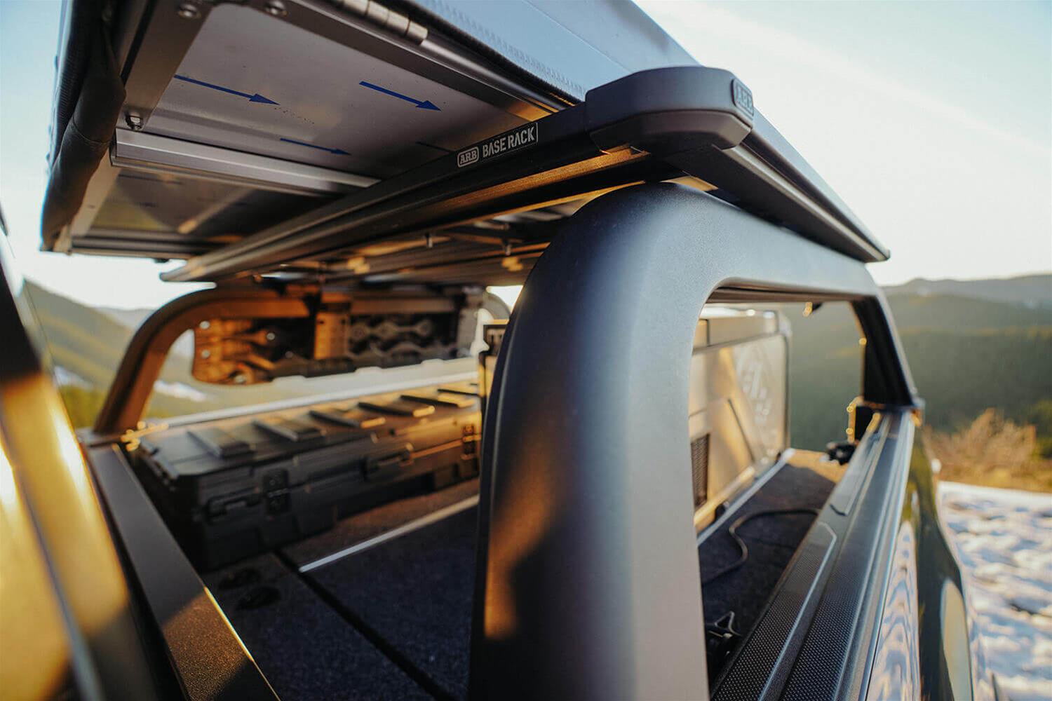 ARB 16-23 Toyota Tacoma Bed Rack - Black Aluminum thumbnail 3