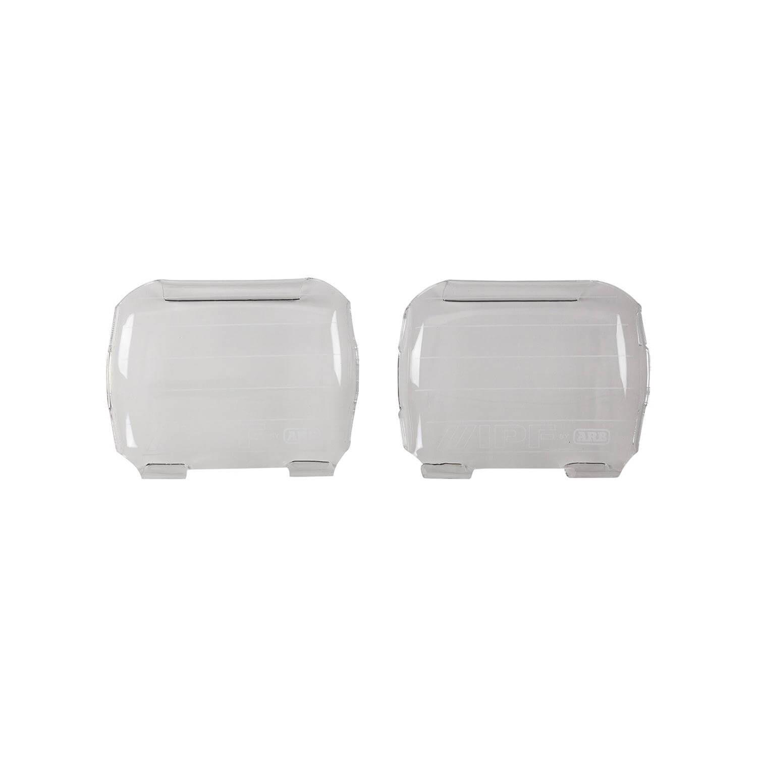 ARB Auxiliary Light Covers 800CC Cover, Rectangular, Polycarbonate, Clear, IPF Logo, IPF 800 Series, Pair thumbnail 2