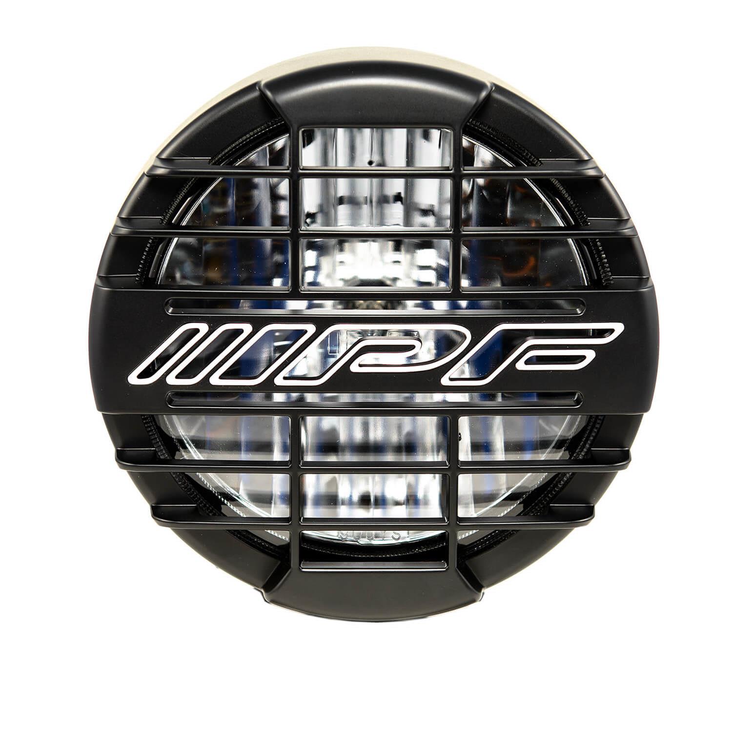 IPF 901 Series HID Auxiliary Lights 901HIDDG Lights, HID, Driving, White, Round, 100.0 Watts, 12V, Steel Housing, Glass Lens, Black Guards, Each