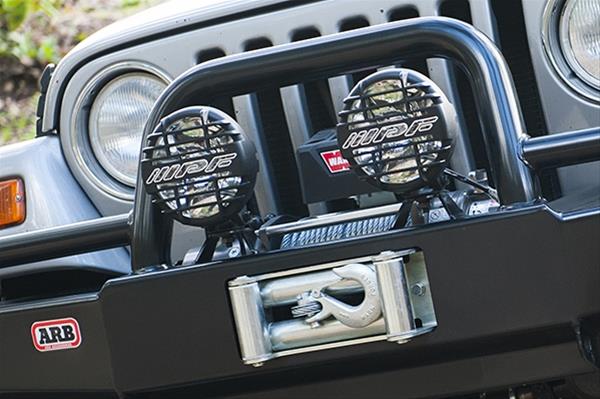 IPF 901 Series HID Auxiliary Lights 901HIDDG Lights, HID, Driving, White, Round, 100.0 Watts, 12V, Steel Housing, Glass Lens, Black Guards, Each thumbnail 2