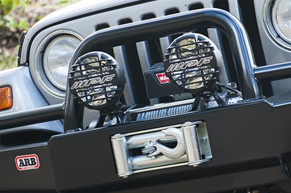 IPF 901 Series HID Auxiliary Lights 901HIDSG Lights, HID, Spot, White, Round, 100.0 Watts, 12V, Steel Housing, Glass Lens, Black Guards, Each thumbnail 4