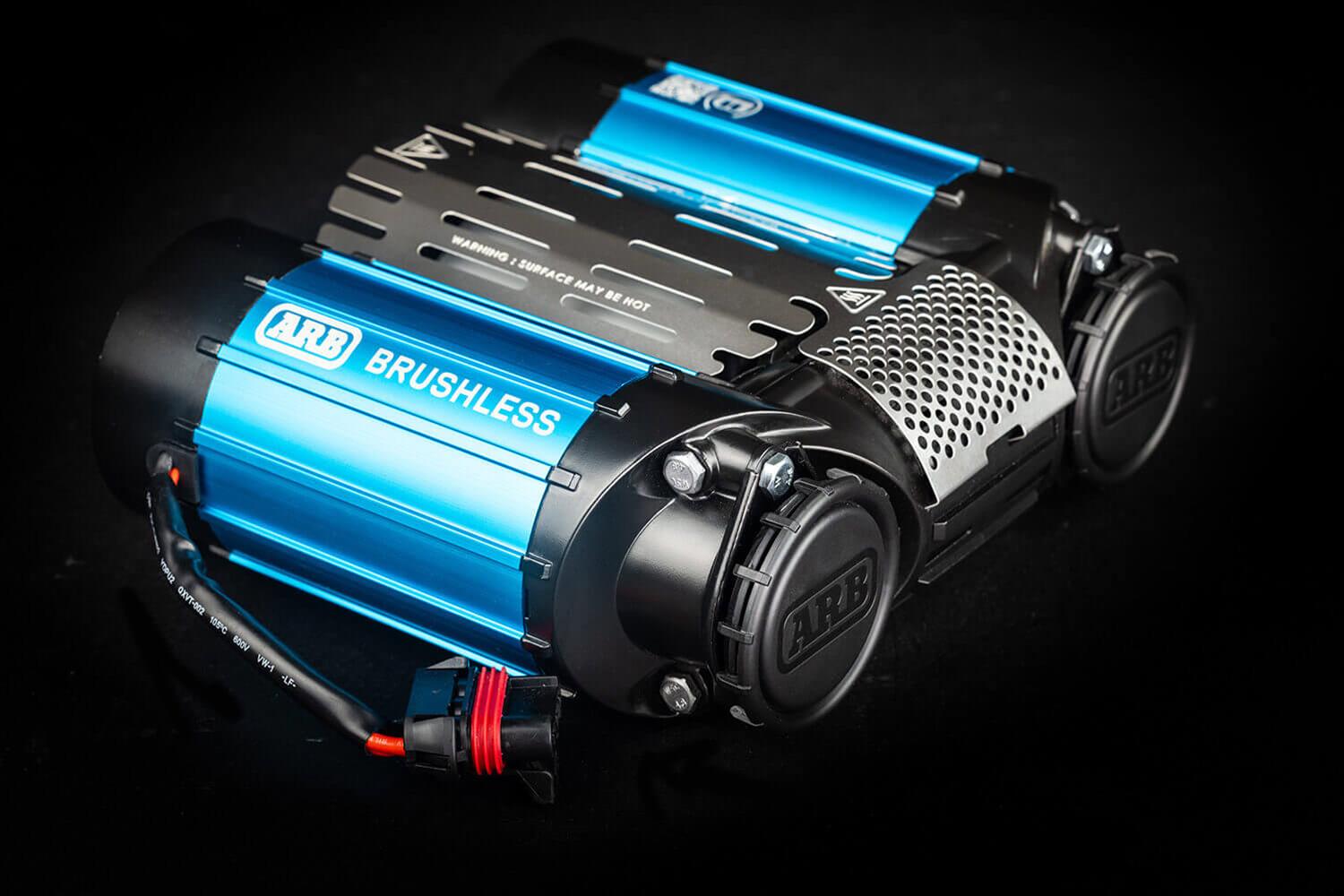 ARB Brushless Twin Motor On-Board 12V Air Compressor Kit thumbnail 5