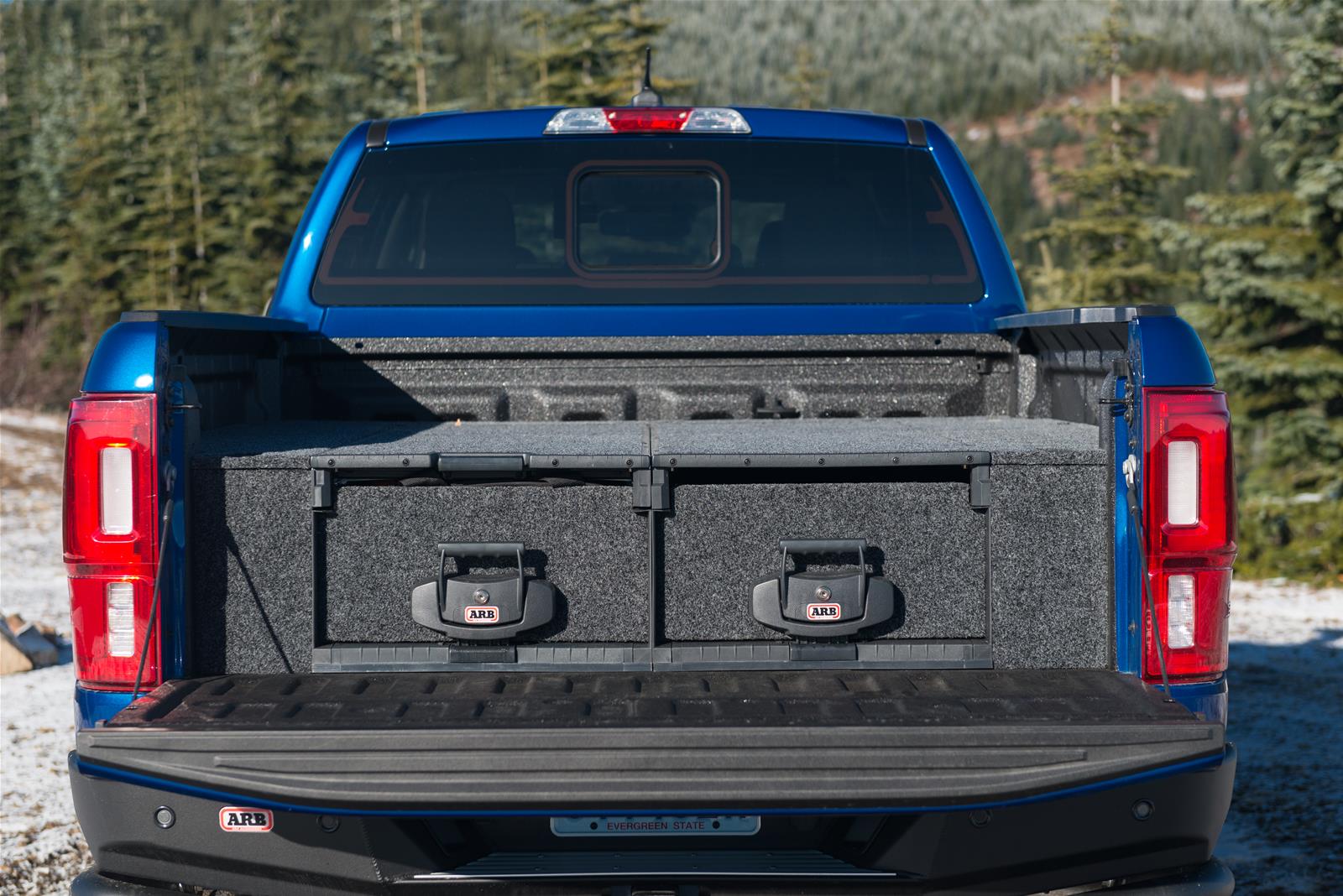 ARB 19-20 Ford Ranger Supercrew Double Cargo Drawer Kit (1x arbRD1355, 1x arbRDRF1355, 1x arbMA19FKEK) thumbnail 2
