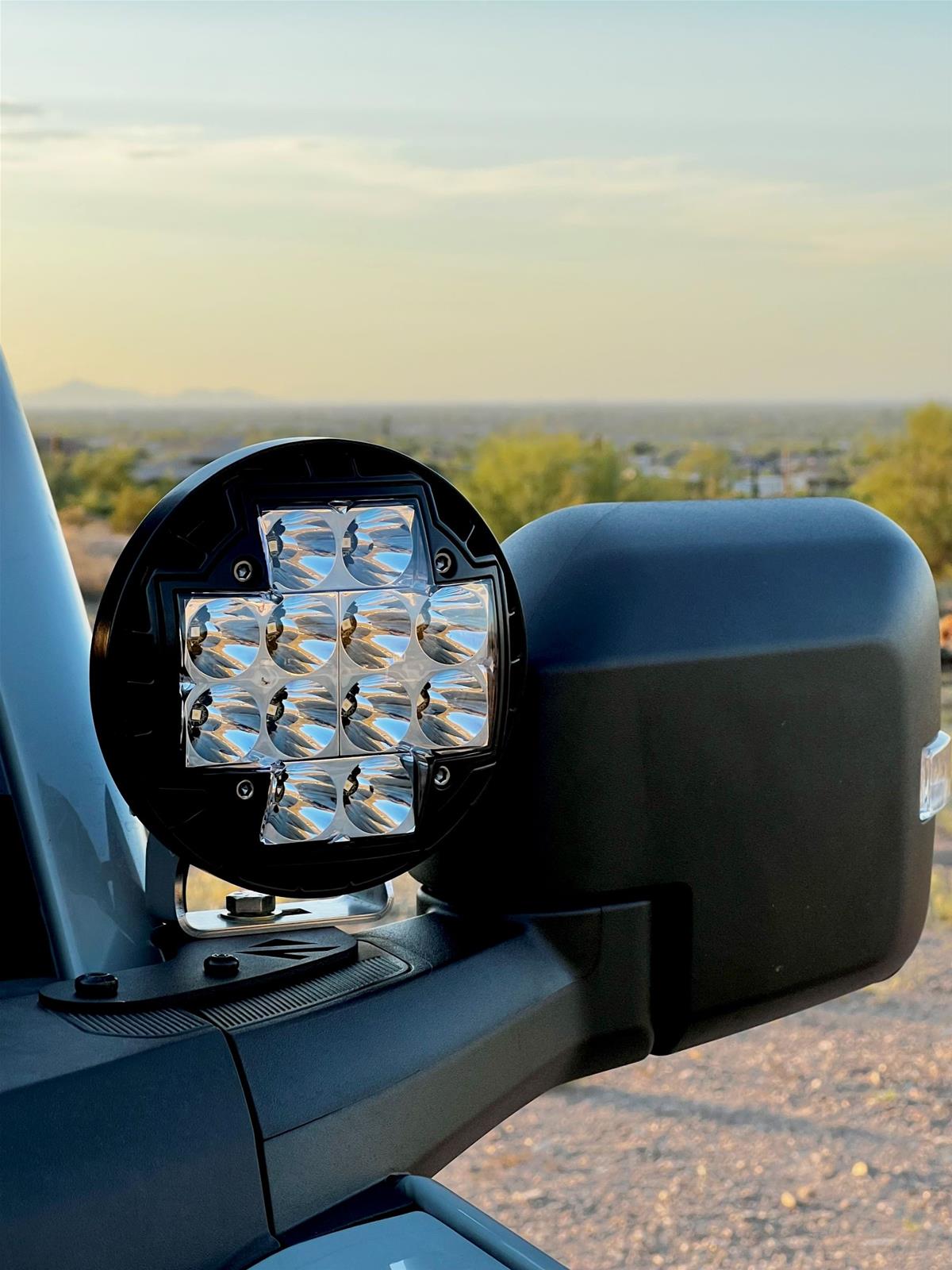 ARB Nacho A-Pillar Light Mounts V1BC1 Mount Gen 6 Bronco A Pillar thumbnail 4