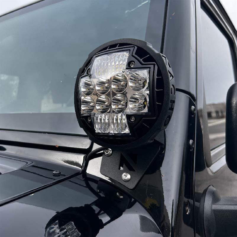 ARB Nacho A-Pillar Light Mounts V2JK1 Mount JK A Pillar TM5 thumbnail 3
