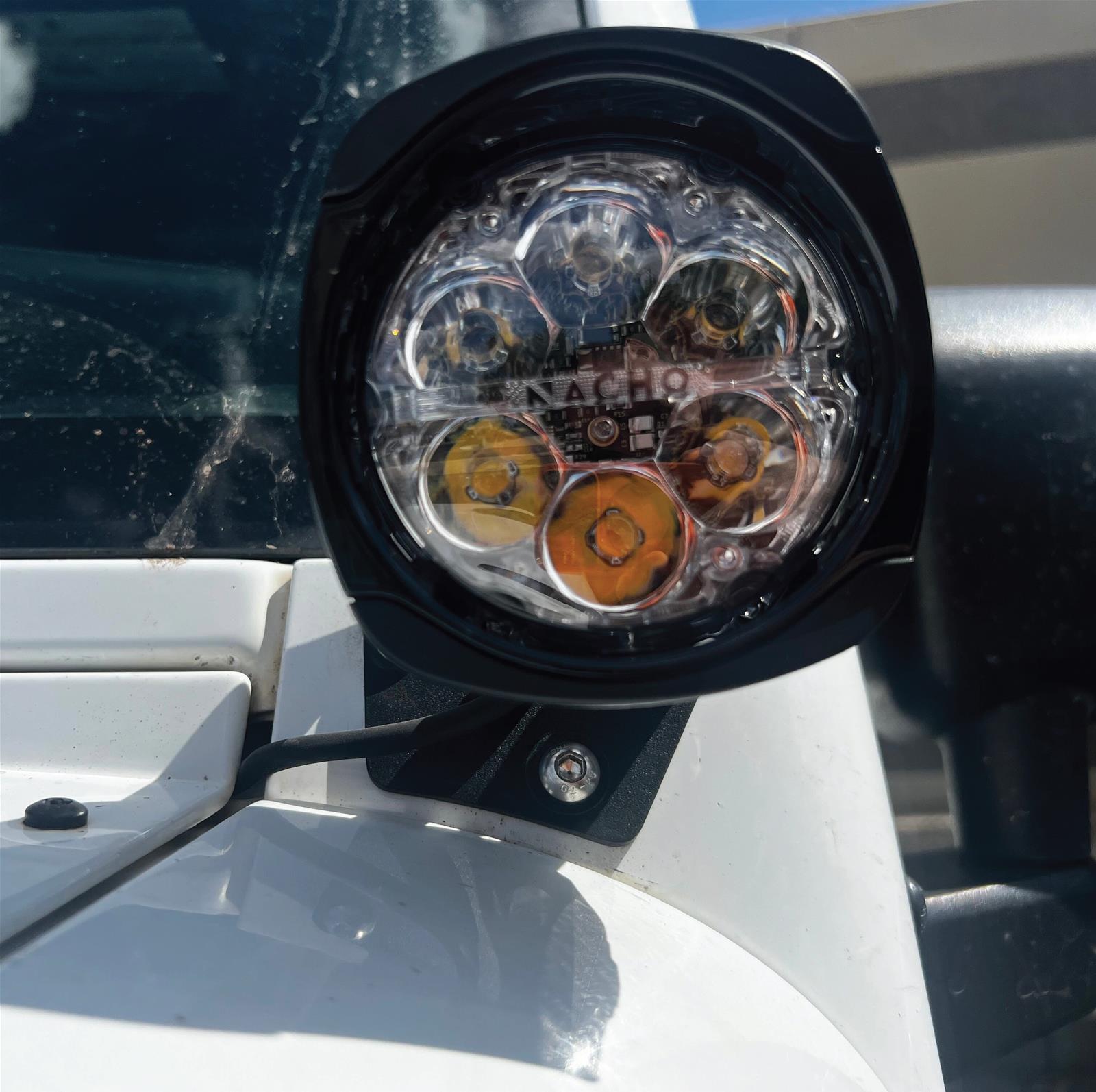 ARB Nacho A-Pillar Light Mounts V3JK2 Mount Jeep JK A Pillar / Ditch Mount for Quatro