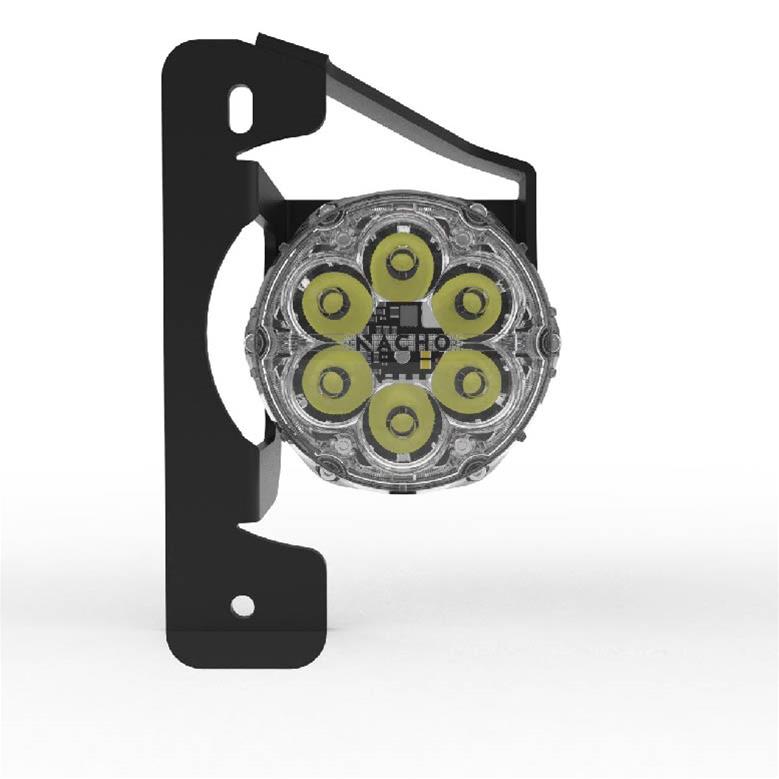 ARB Nacho Jeep JL / JT 3 Piece Modular Bumper Quatro Fog Mount thumbnail 7