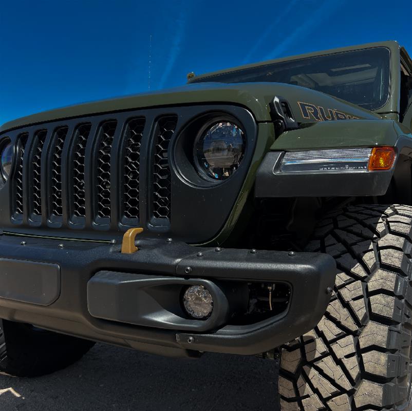 ARB Nacho Jeep JL / JT 3 Piece Modular Bumper Quatro Fog Mount thumbnail 2