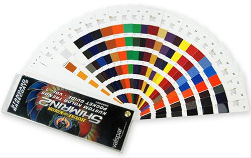 House Of Kolor Paint Chart Book