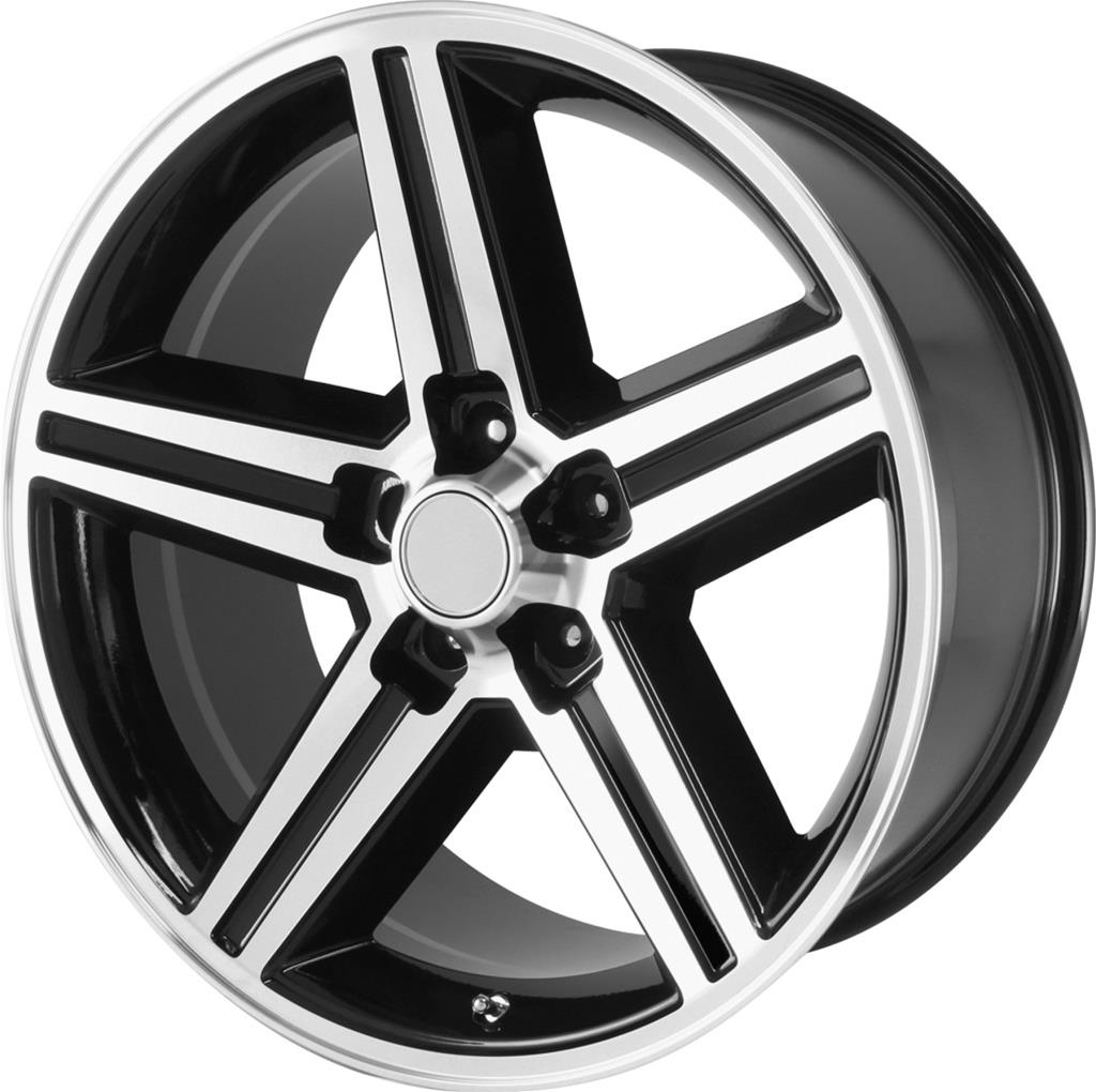 148in Wheel American Racing 148B-88610 Performance Replicas PR148 Gloss Black ...