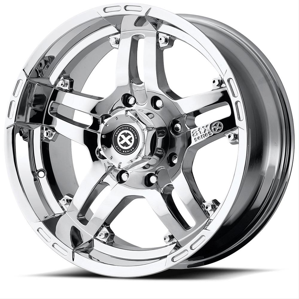 ATX Wheels AX18169013212N ATX Wheels AX181 Series Artillery Chrome