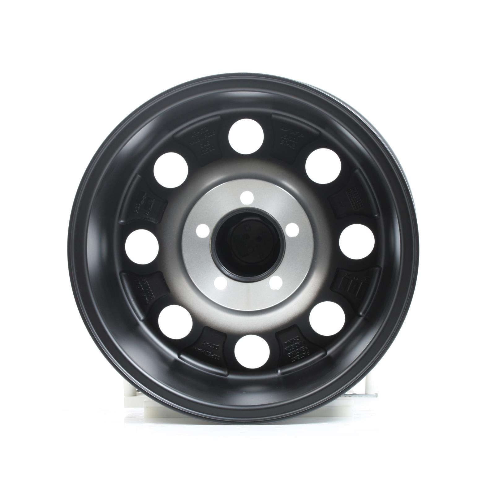 American Racing AR172 Baja Black Wheels 15x10 Wheel, Baja, Aluminum, Matte Black, 15 in. x 10 in., 5 x 4.50 in. Bolt Circle, 3.810 in. Backspace, Each thumbnail 3