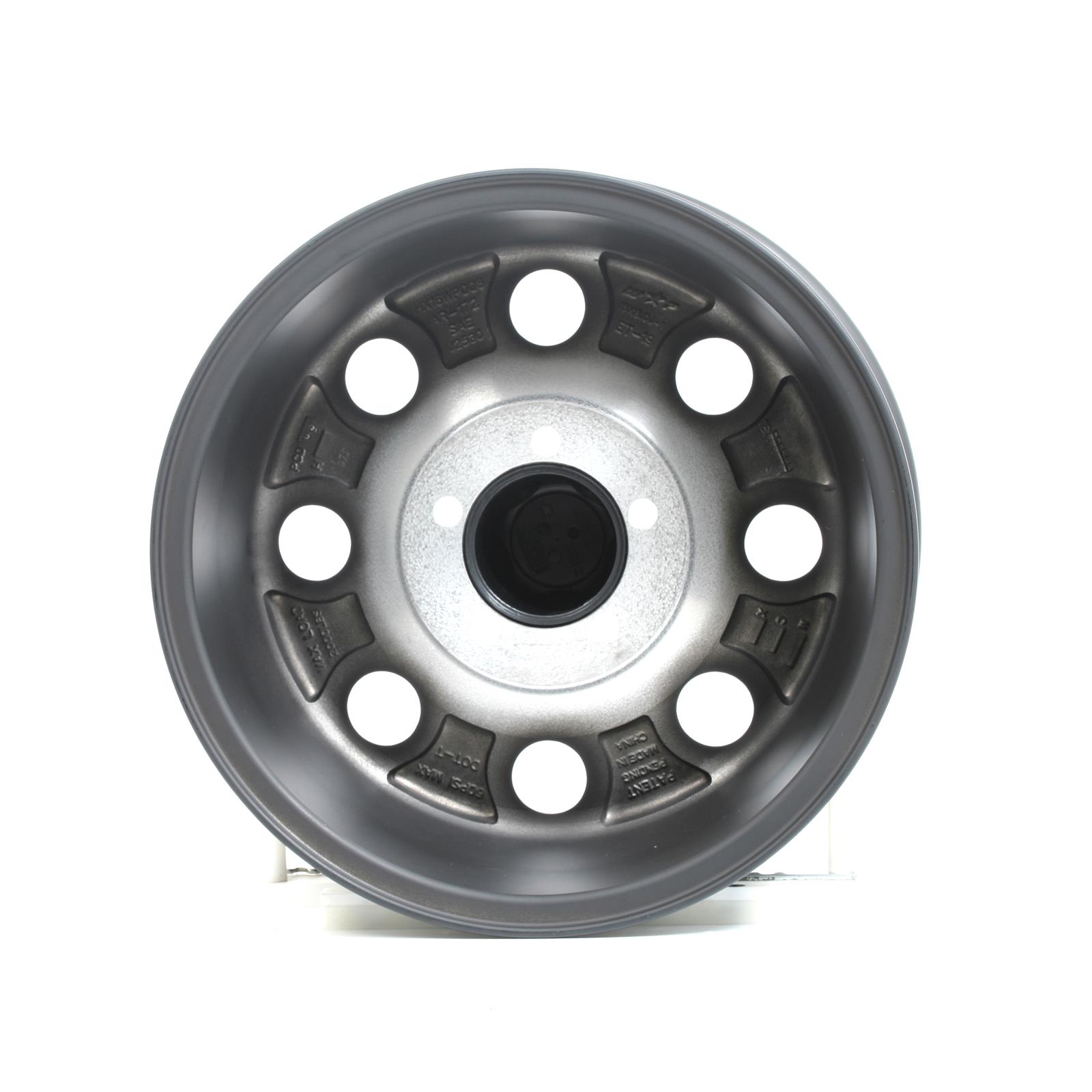 American Racing AR172 Baja Satin Black Center Cap – 3.75" Diameter, 6x5.5 Bolt, Snap-In Closed End, 1307100SB