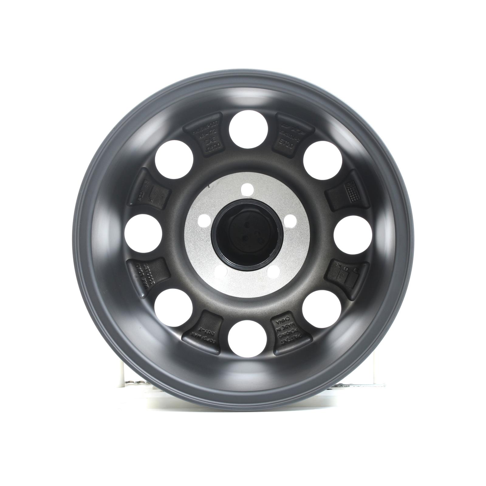 American Racing AR172 Baja Black Wheels 15x8 Wheel, Baja, Aluminum, Matte Black, 15 in. x 8.0 in., 5 x 4.50 in. Bolt Circle, 5.290 in. Backspace, Each
