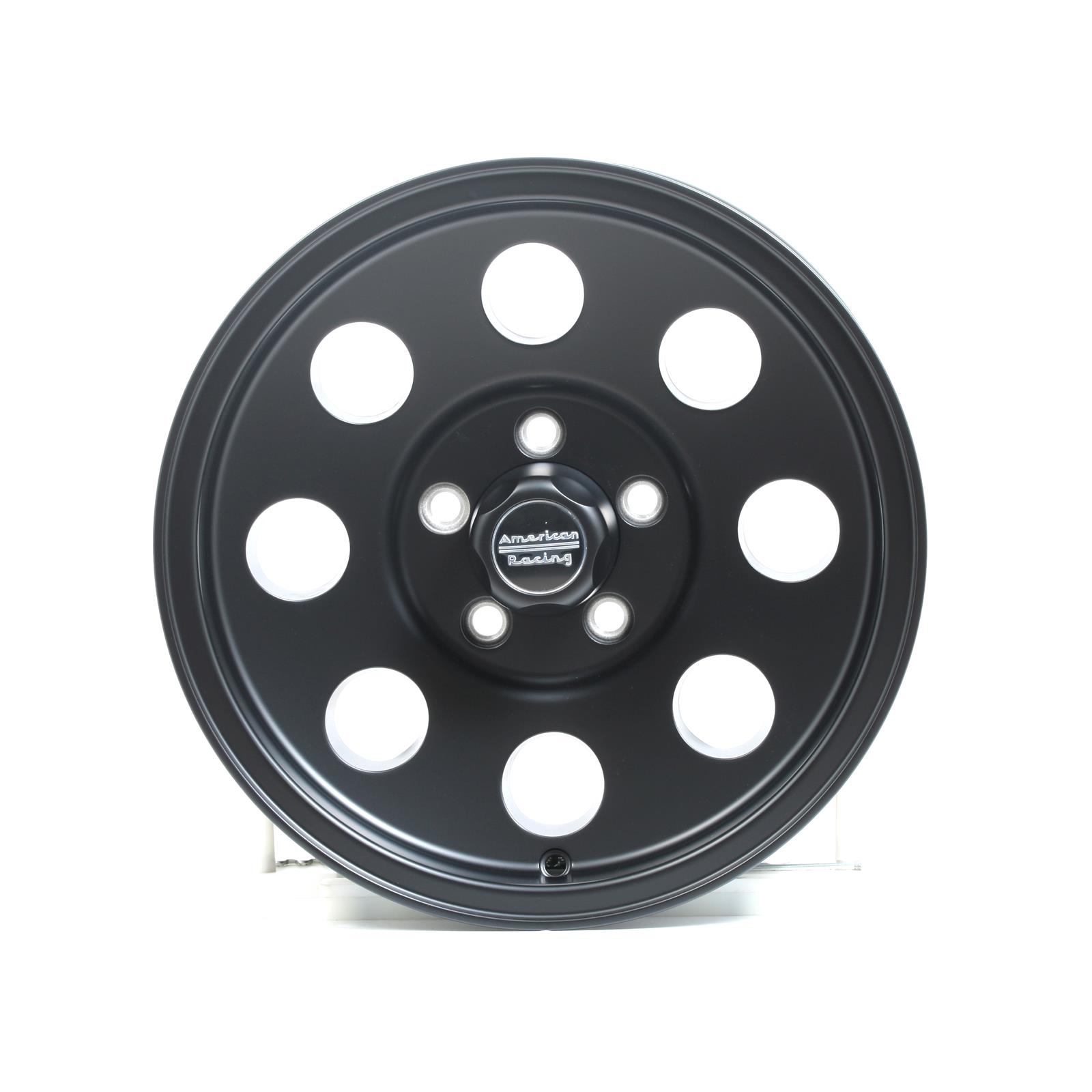 American Racing AR172 Baja Black Wheels 15x8 Wheel, Baja, Aluminum, Matte Black, 15 in. x 8.0 in., 5 x 4.50 in. Bolt Circle, 5.290 in. Backspace, Each thumbnail 3