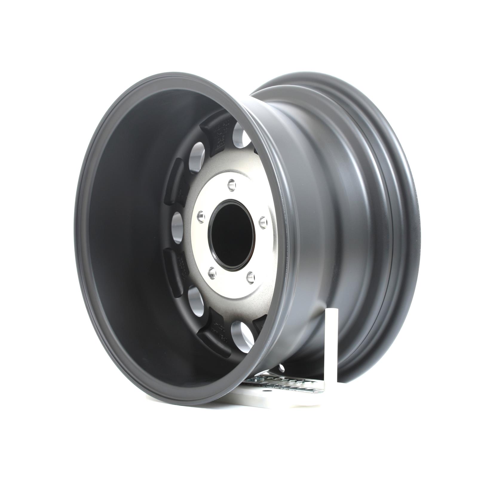 American Racing AR172 Baja Black Wheels 15x8 Wheel, Baja, Aluminum, Matte Black, 15 in. x 8.0 in., 5 x 5.00 in. Bolt Circle, 3.750 in. Backspace, Each thumbnail 4
