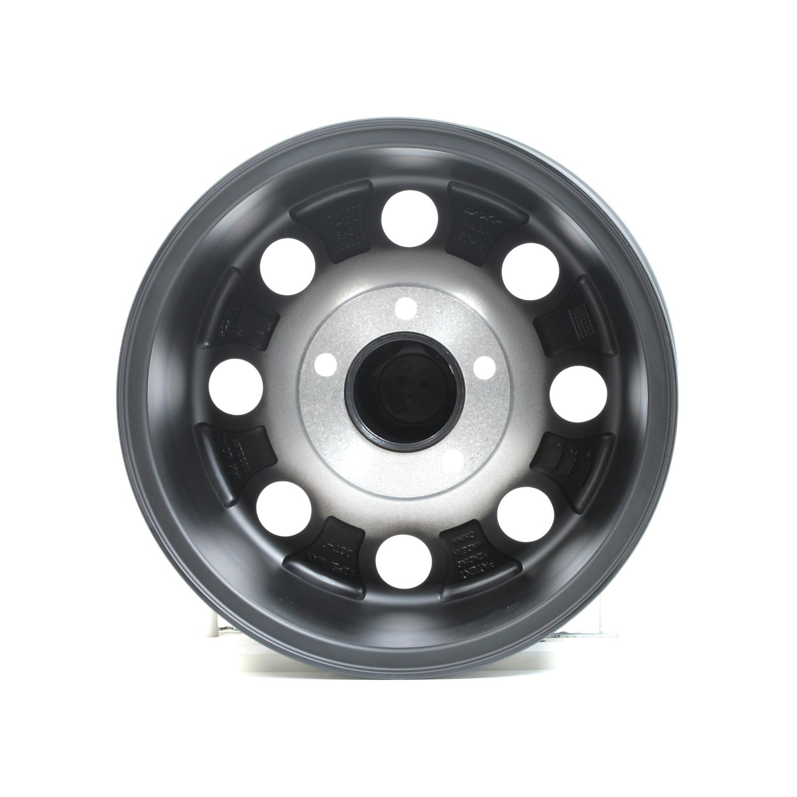 American Racing AR172 Baja Black Wheels 15x8 Wheel, Baja, Aluminum, Matte Black, 15 in. x 8.0 in., 5 x 5.00 in. Bolt Circle, 3.750 in. Backspace, Each thumbnail 3
