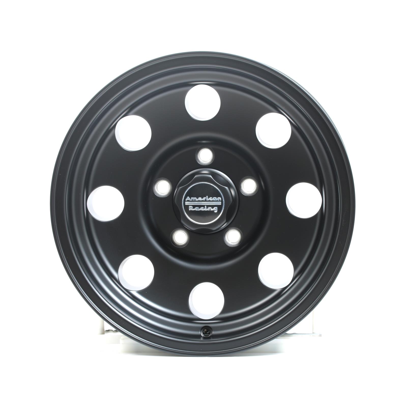 American Racing AR172 Baja Black Wheels 16x8 Wheel, Baja, Aluminum, Matte Black, 16 in. x 8.0 in., 5 x 135mm Bolt Circle, 4.500 in. Backspace, Each thumbnail 2
