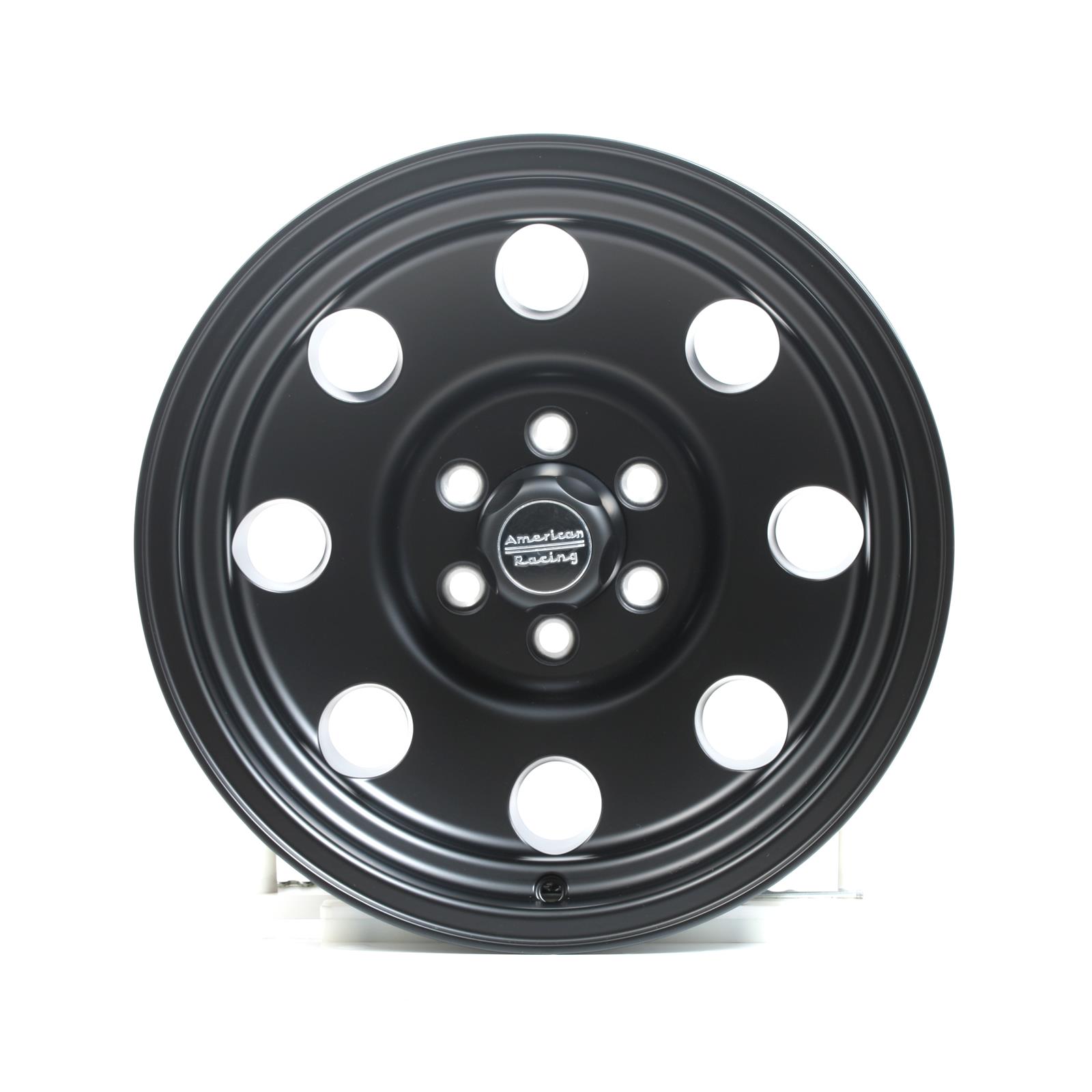 American Racing AR172 Baja Black Wheels 16x8 Wheel, Baja, Aluminum, Matte Black, 16 in. x 8 in., 6 x 4.50 in. Bolt Circle, 4.50 in. Backspace thumbnail 2