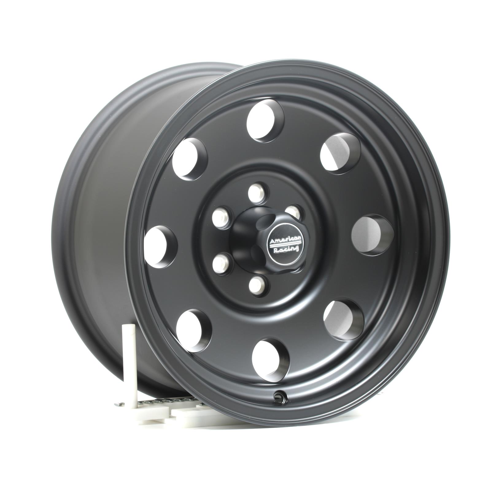American Racing AR172 Baja Black Wheels 16x8 Wheel, Baja, Aluminum, Matte Black, 16 in. x 8 in., 6 x 4.50 in. Bolt Circle, 4.50 in. Backspace