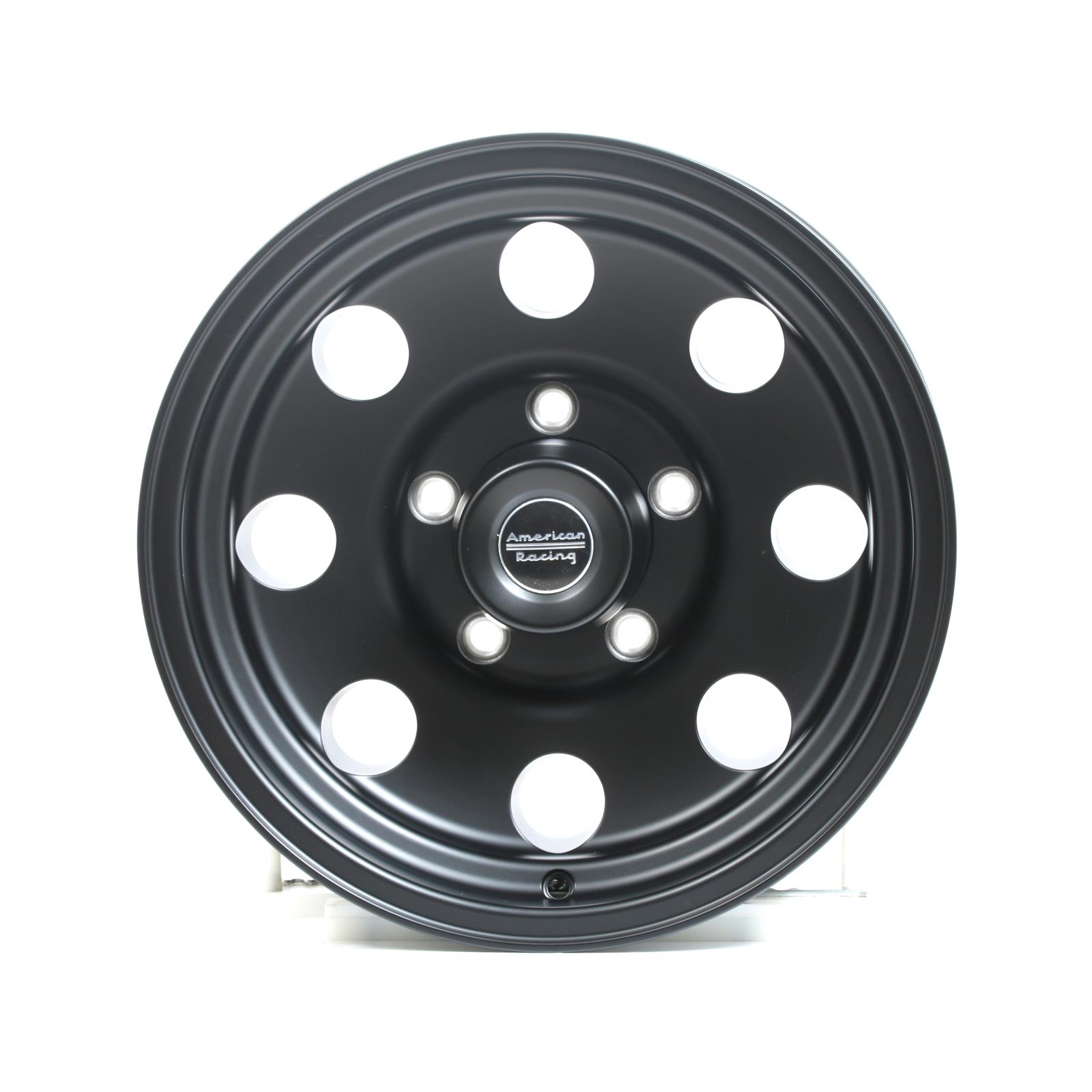 American Racing AR172 Baja Black Wheels 16x8 Wheel, Baja, Aluminum, Matte Black, 16 in. x 8.0 in., 5 x 5.50 in. Bolt Circle, 4.500 in. Backspace, Each thumbnail 3
