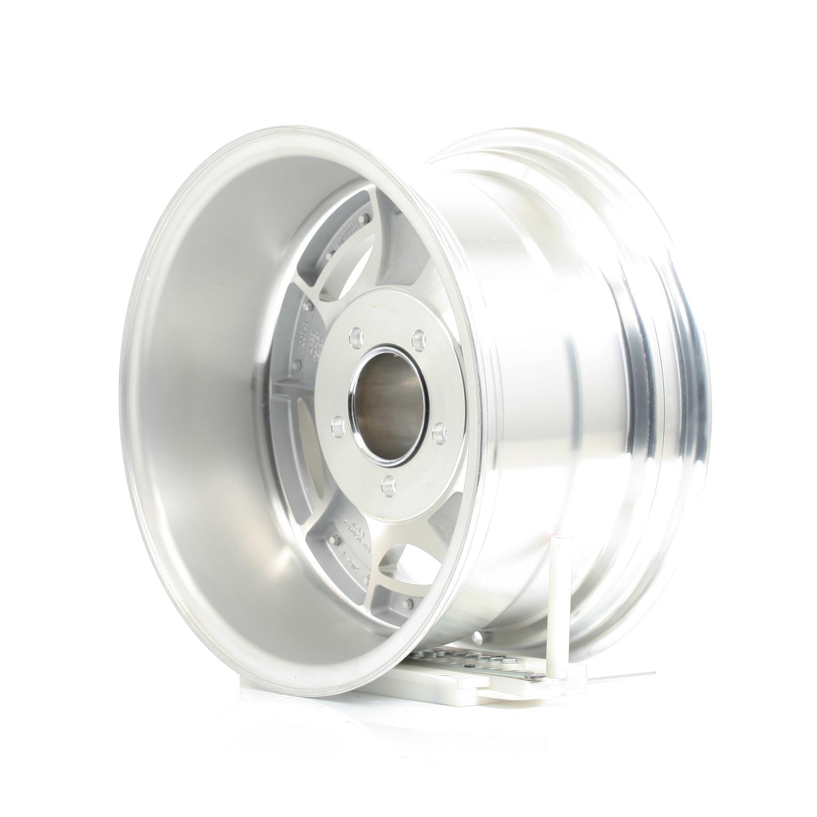 American Racing AR23 Silver Wheels 15x8 Wheel, AR23, Aluminum, Natural, 15 in. x 8 in., 5 x 4.75 in. Bolt Circle, 3.75 in. Backspace, Each thumbnail 4