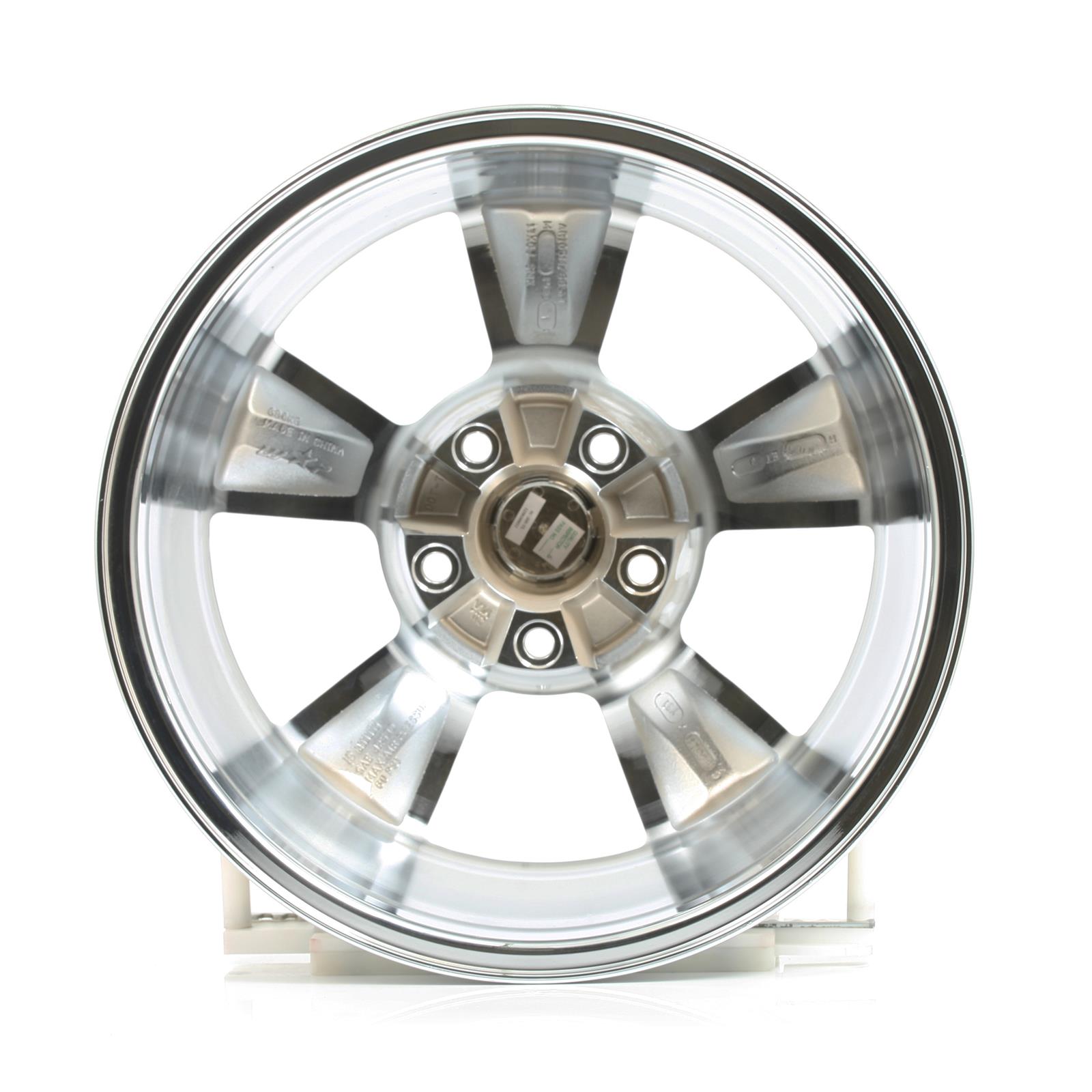 American Racing AR605M Torq-Thrust M Chrome Wheels 17x7.5 Wheel, M, Aluminum, Chrome, 17 in. x 7 .50 in., 5 x 4 1/2 in. Bolt Circle, 6.020 in. Backspacing, Each thumbnail 3