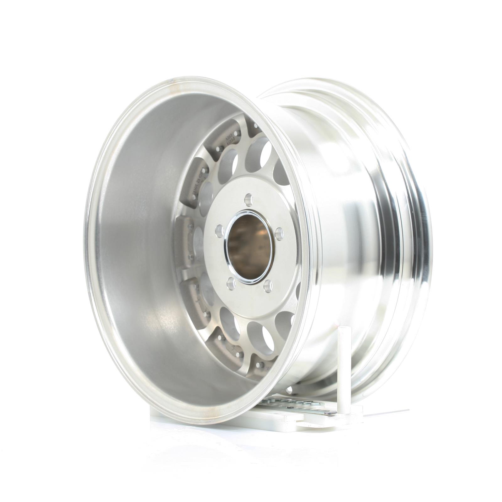 American Racing AR62 Outlaw II Silver Wheels 15x7 Wheel, AR62, II, Aluminum, Natural, 15 in. x 7 in., 5 x 4.50 in. Bolt Circle, 3.75 in. Backspace, Each thumbnail 4