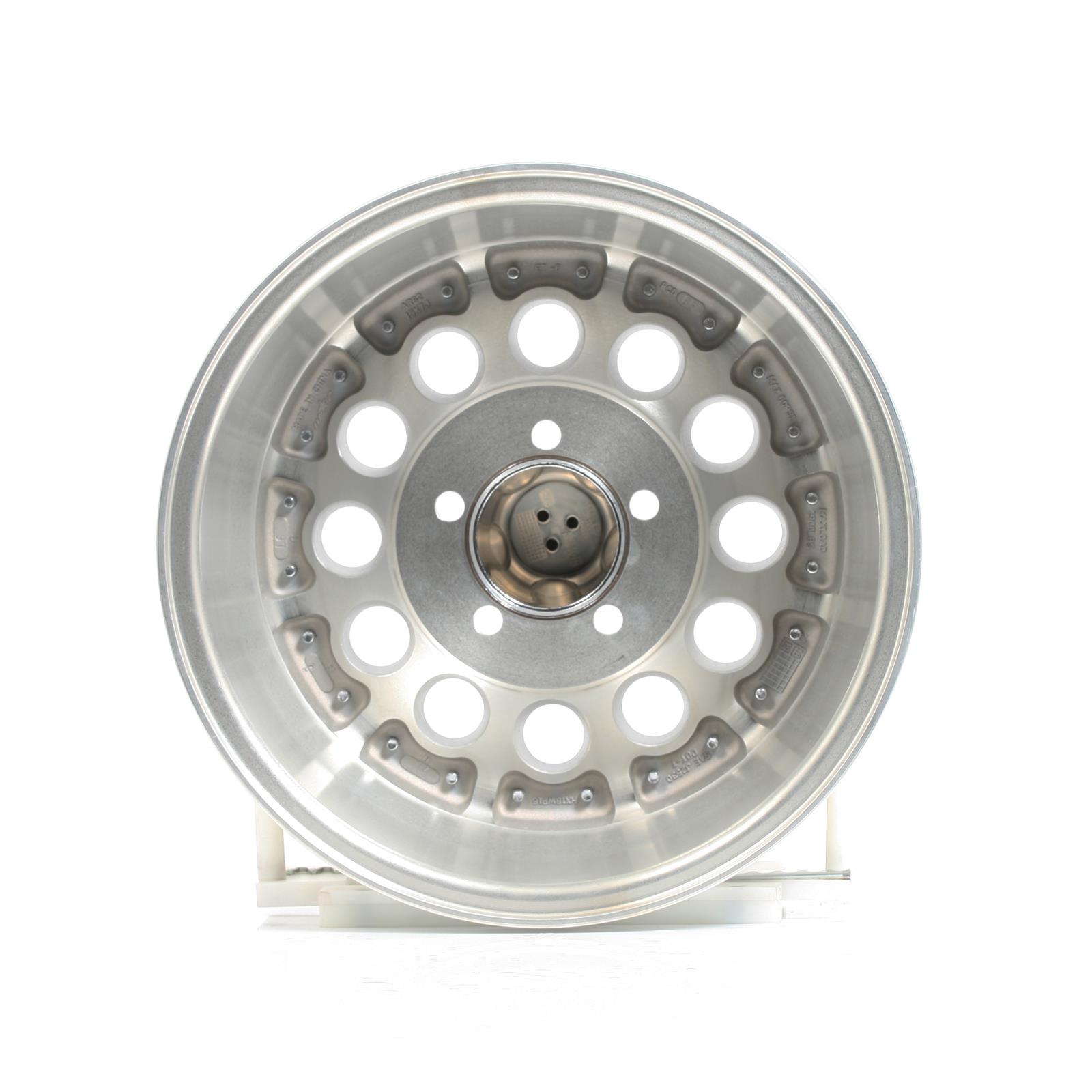 American Racing AR62 Outlaw II Silver Wheels 15x7 Wheel, AR62, II, Aluminum, Natural, 15 in. x 7 in., 5 x 4.50 in. Bolt Circle, 3.75 in. Backspace, Each thumbnail 2