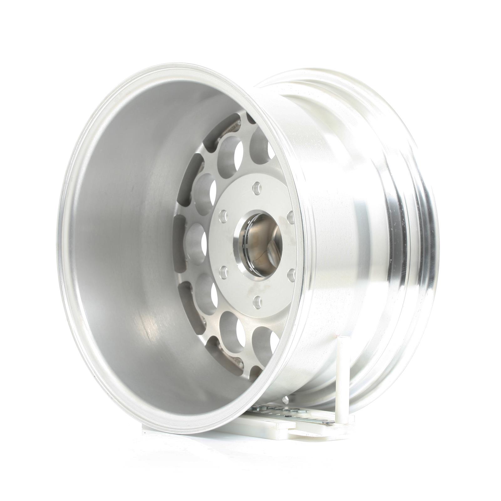American Racing AR62 Outlaw II Silver Wheels 16x8 Wheel, II, Aluminum, Natural, 16 in. x 8 in., 6 x 5.5 in. Bolt Circle, 5.50 in. Backspace, Each thumbnail 4