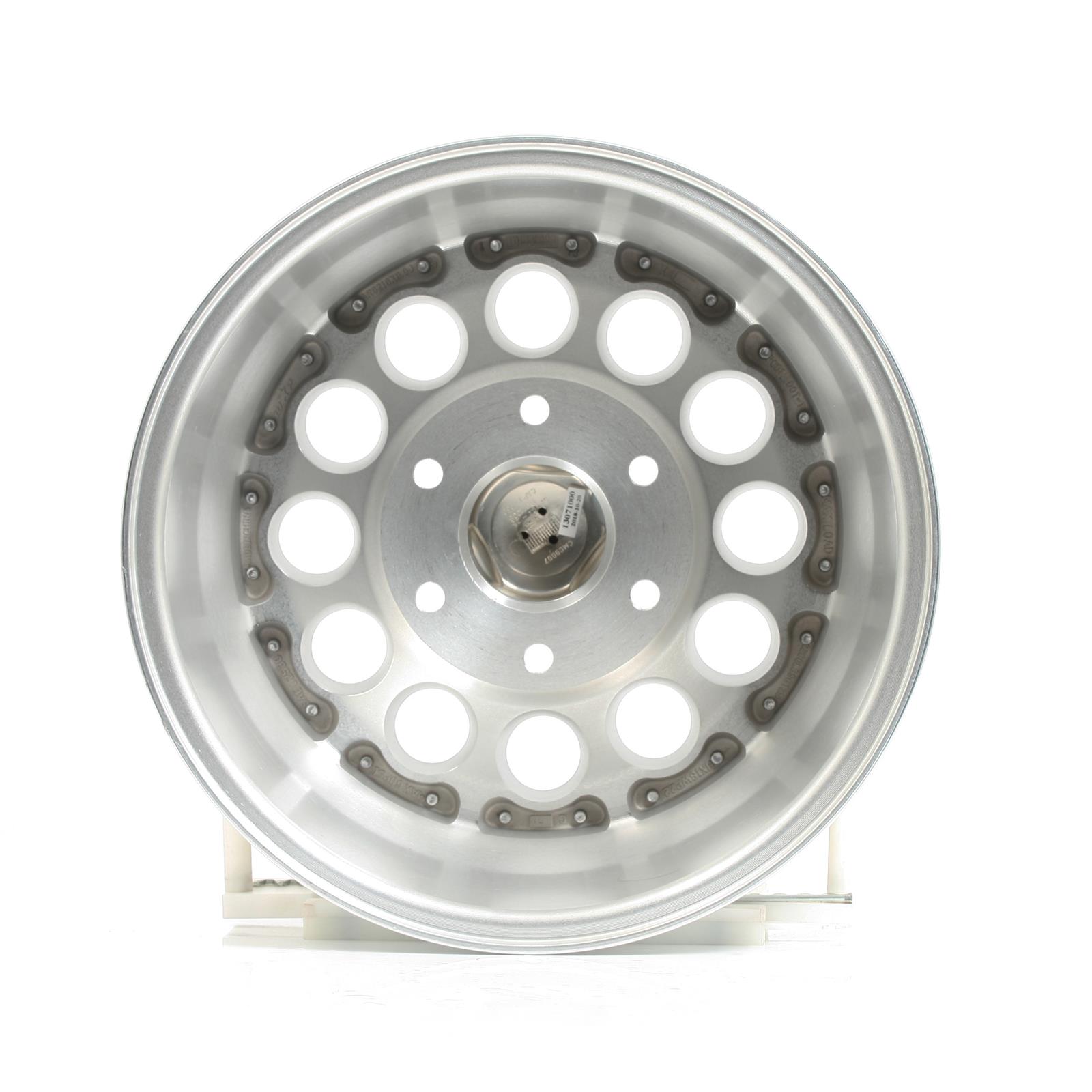 American Racing AR62 Outlaw II Silver Wheels 16x8 Wheel, II, Aluminum, Natural, 16 in. x 8 in., 6 x 5.5 in. Bolt Circle, 5.50 in. Backspace, Each thumbnail 2